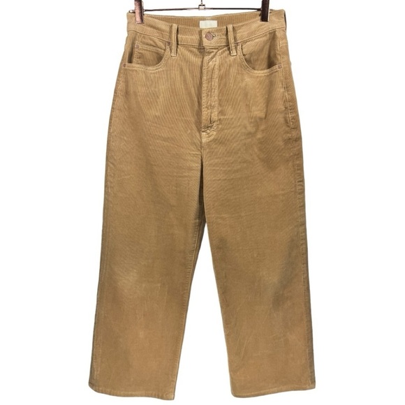 Mother High Waisted Tunnel Vision Sneak Corduroy Jeans 26 - Picture 2 of 12